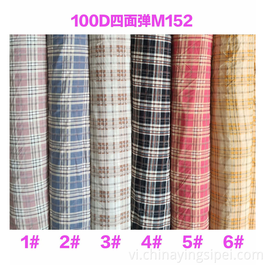 Vải dệt kéo dài 4 chiều tùy chỉnh 97%polyester 3%vải thoáng khí cho váy